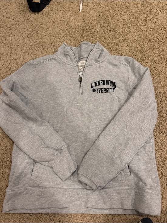 Other - Men's Gray Quarter-Zip Pullover Lindenwood